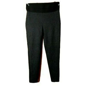 MAURICES Athletic Leggings sz 1 Black Gray floral